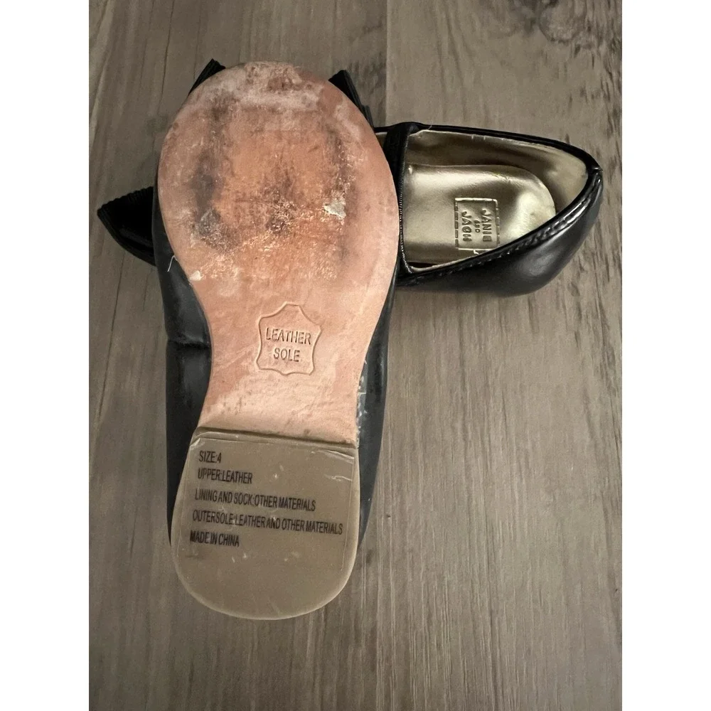 Janie and Jack Toddler Girls Patent Leather Mary Jane Shoes Sz 4 Good to‎ VGC!